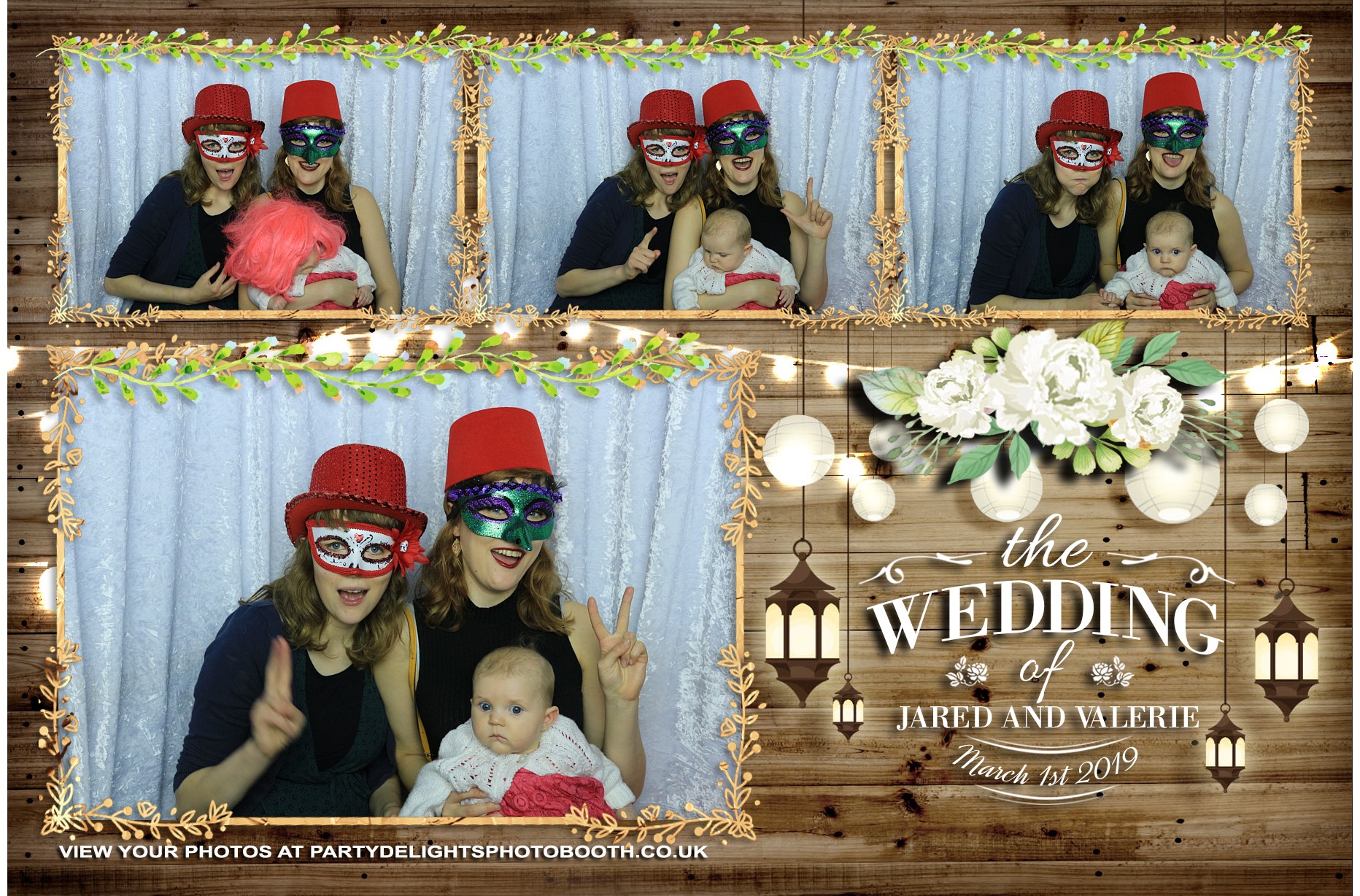 Jared and Valerie’s Wedding - Prints | View more photos from the event at gallery.partydelightsphotobooth.co.uk/u/PartyDelightsPhotoBooth/Jared-and-Valerie’s-Wedding-Prints